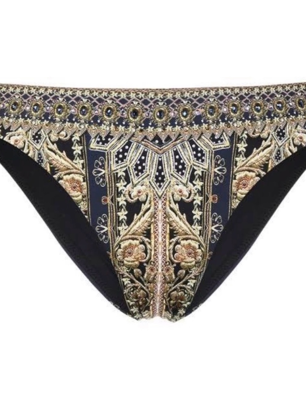 Camilla It’s All Over Torero Navy and Cream Paisley Balconette Bikini Set - Picture 14 of 14